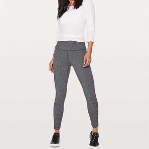 Lululemon Wunder Under High-Rise Tight Gray Size 2